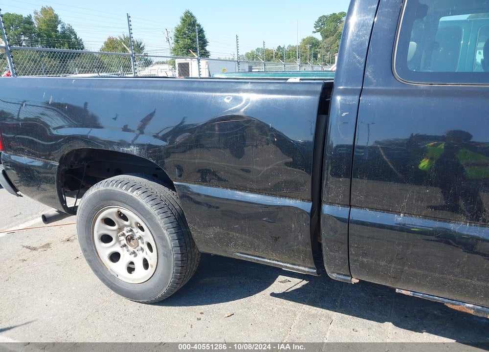 2007 CHEVROLET SILVERADO 1500 CLASSIC WORK TRUCK VIN: 1GCEC19X07Z126044