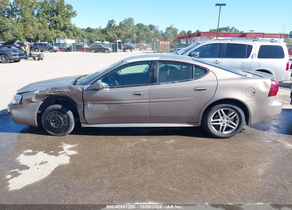 2007 PONTIAC GRAND PRIX GT VIN: 2G2WR554471109234