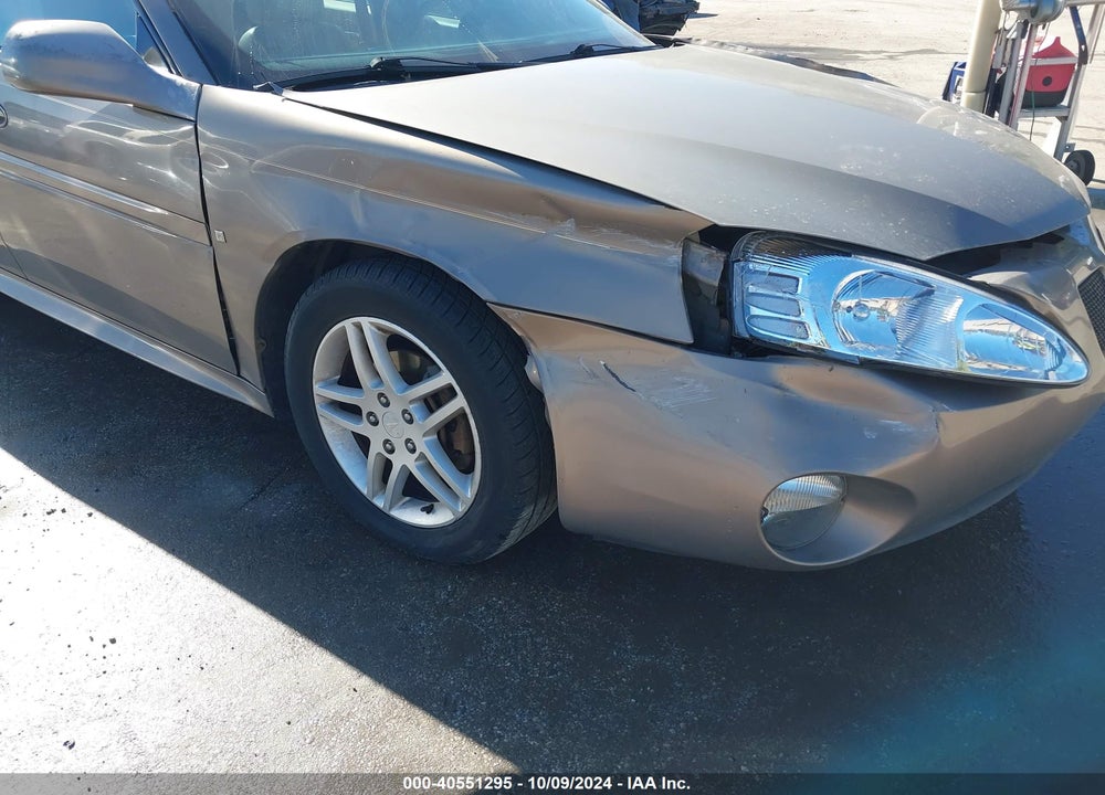 2007 PONTIAC GRAND PRIX GT VIN: 2G2WR554471109234