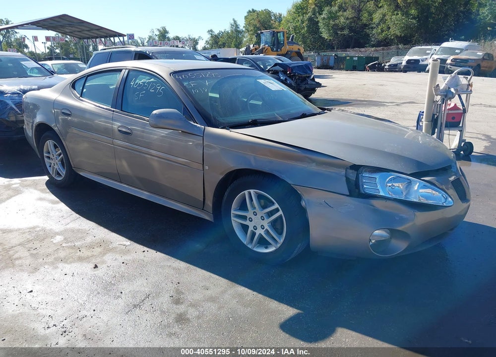 2007 PONTIAC GRAND PRIX GT VIN: 2G2WR554471109234
