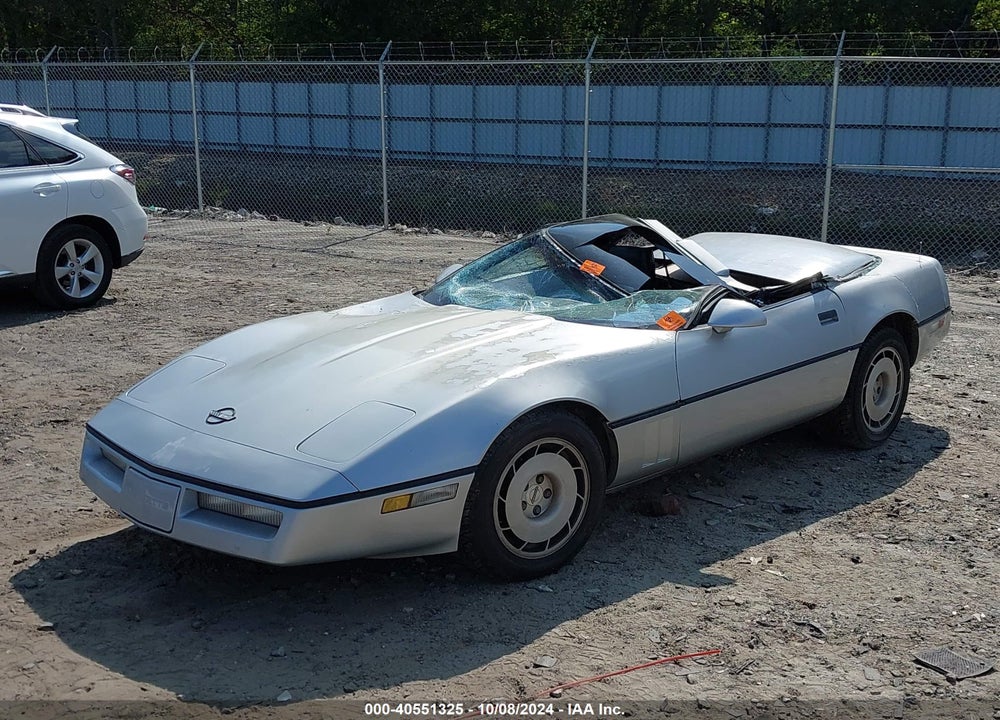 1986 CHEVROLET CORVETTE VIN: 1G1YY0782G5121724