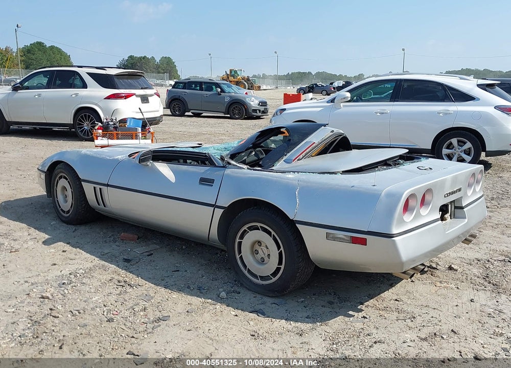 1986 CHEVROLET CORVETTE VIN: 1G1YY0782G5121724