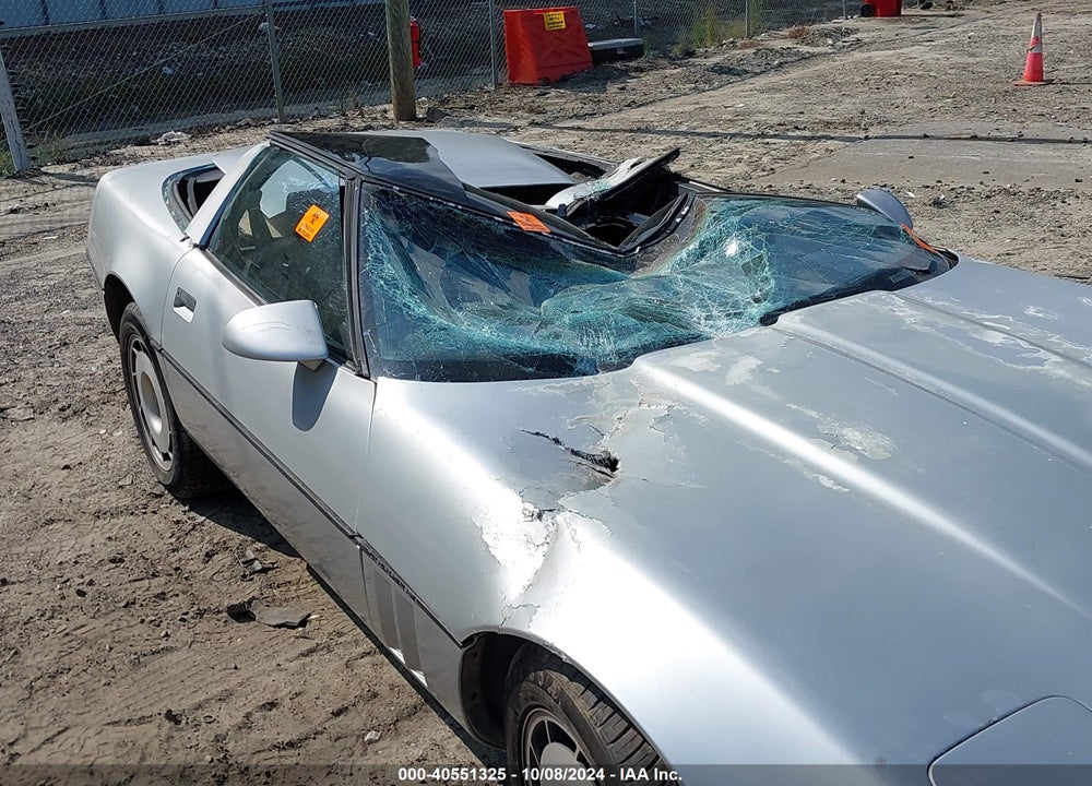 1986 CHEVROLET CORVETTE VIN: 1G1YY0782G5121724