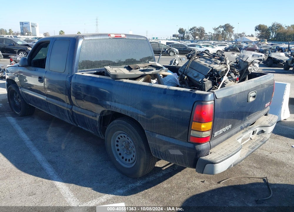 2006 GMC SIERRA 1500 WORK TRUCK VIN: 1GTEC19X86Z267782