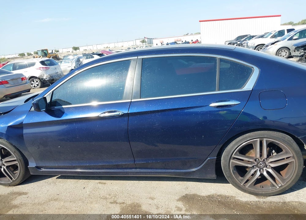 2016 HONDA ACCORD SPORT VIN: 1HGCR2F52GA031547