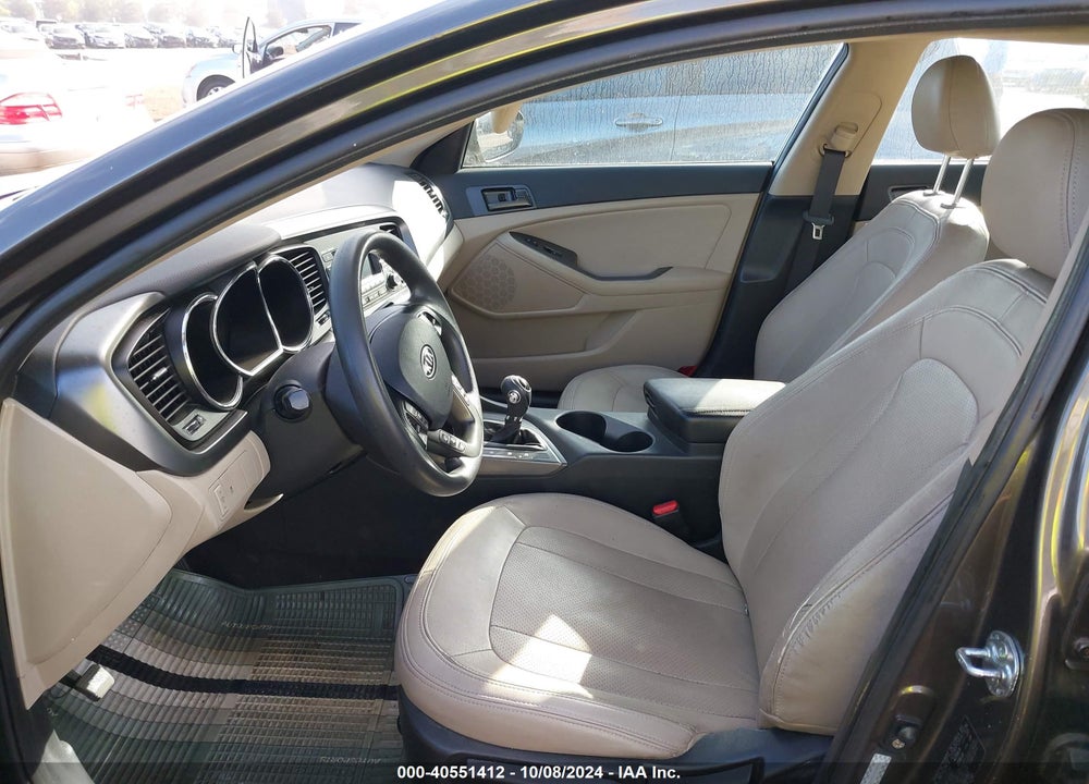 2011 KIA OPTIMA LX VIN: KNAGM4A72B5084962