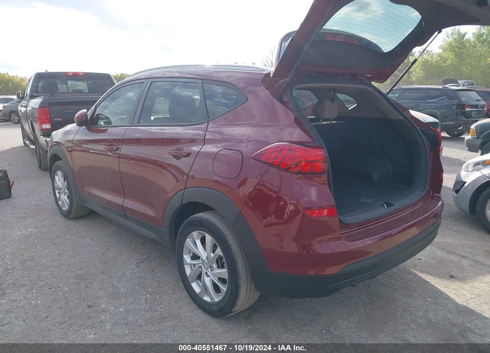 2019 HYUNDAI TUCSON VALUE VIN: KM8J33A4XKU049647