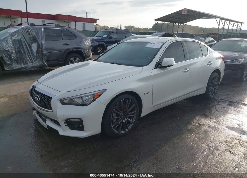 2016 INFINITI Q50 3.0T RED SPORT 400 VIN: JN1FV7AR0GM451775