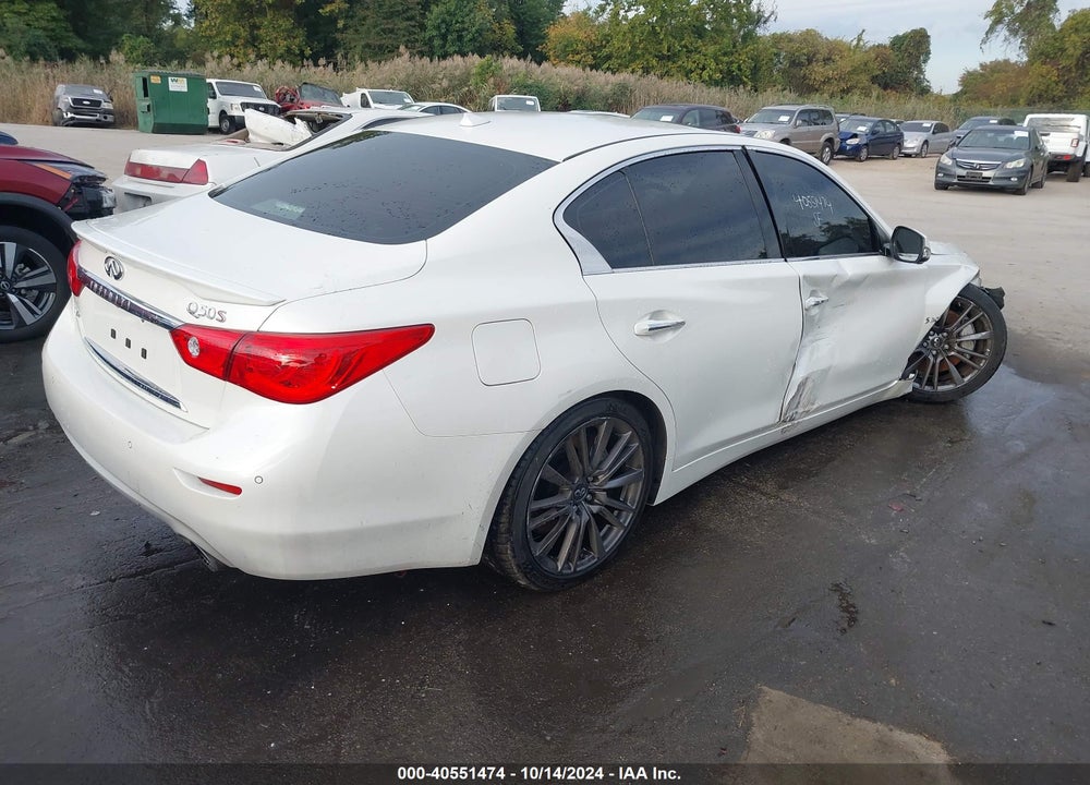 2016 INFINITI Q50 3.0T RED SPORT 400 VIN: JN1FV7AR0GM451775