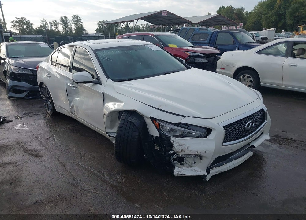 2016 INFINITI Q50 3.0T RED SPORT 400 VIN: JN1FV7AR0GM451775
