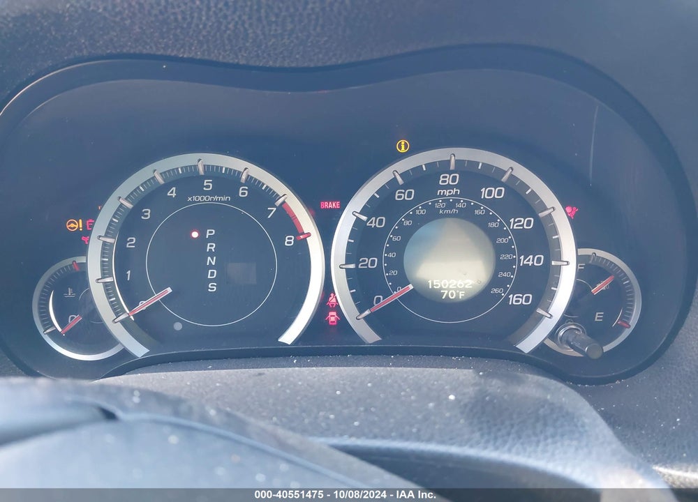 2010 ACURA TSX 2.4 VIN: JH4CU2F60AC020711