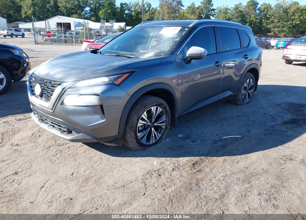 2022 NISSAN ROGUE SV FWD VIN: 5N1BT3BA8NC709302