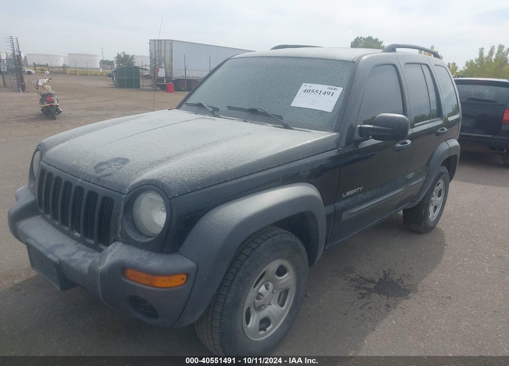 2004 JEEP LIBERTY SPORT VIN: 1J4GL48K24W129597