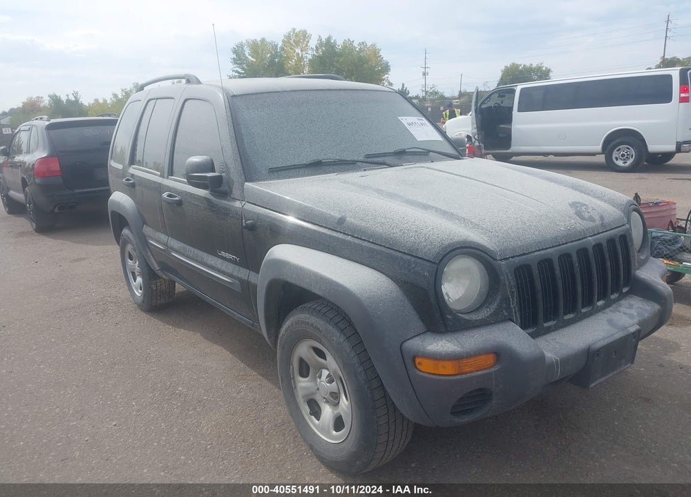 2004 JEEP LIBERTY SPORT VIN: 1J4GL48K24W129597