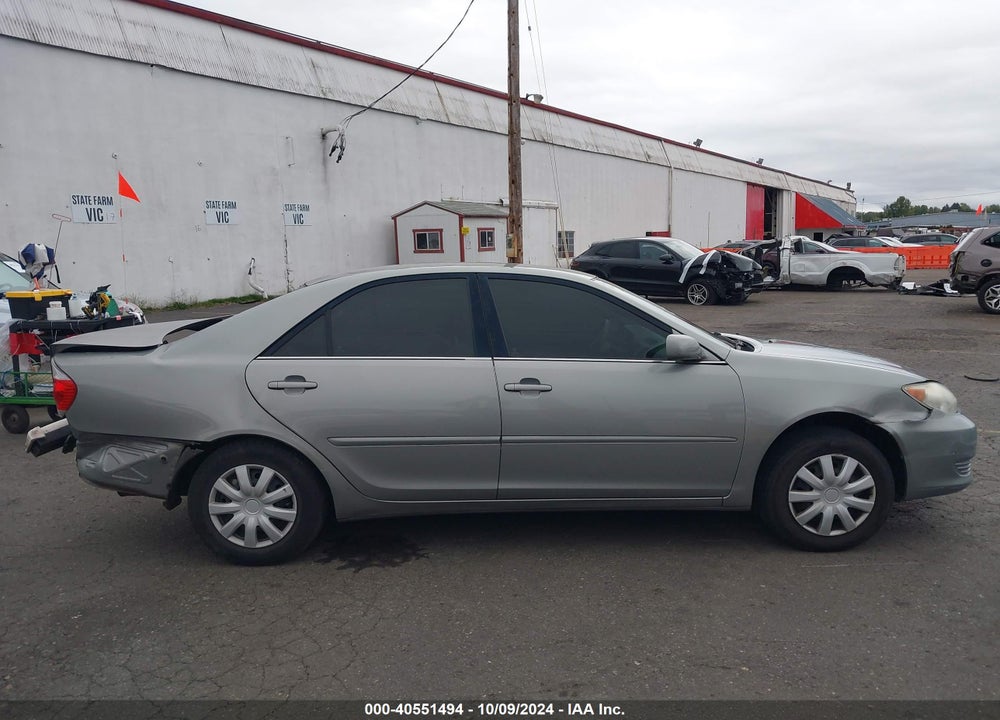 2005 TOYOTA CAMRY LE VIN: 4T1BE32K35U982922