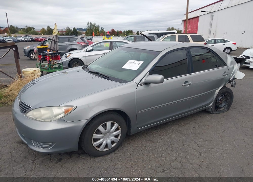 2005 TOYOTA CAMRY LE VIN: 4T1BE32K35U982922