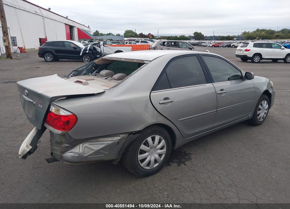 2005 TOYOTA CAMRY LE VIN: 4T1BE32K35U982922