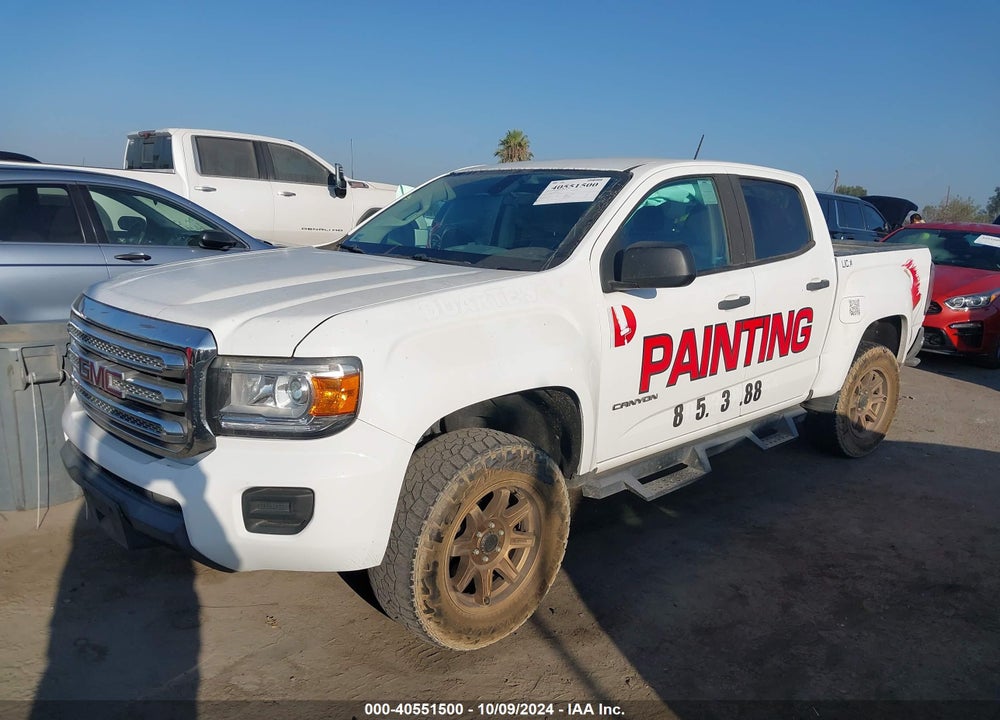 2017 GMC CANYON VIN: 1GTG5BEN6H1191882