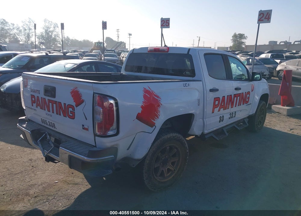 2017 GMC CANYON VIN: 1GTG5BEN6H1191882