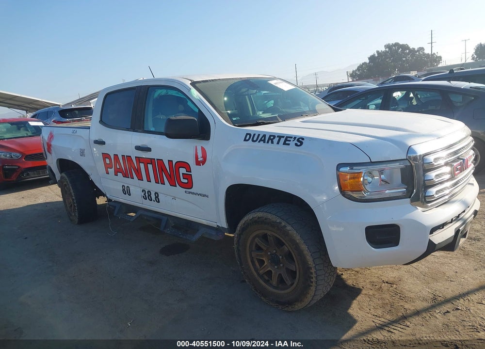 2017 GMC CANYON VIN: 1GTG5BEN6H1191882