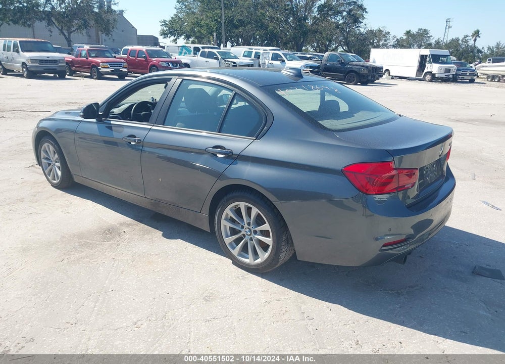 2017 BMW 320I VIN: WBA8A9C57HK619798