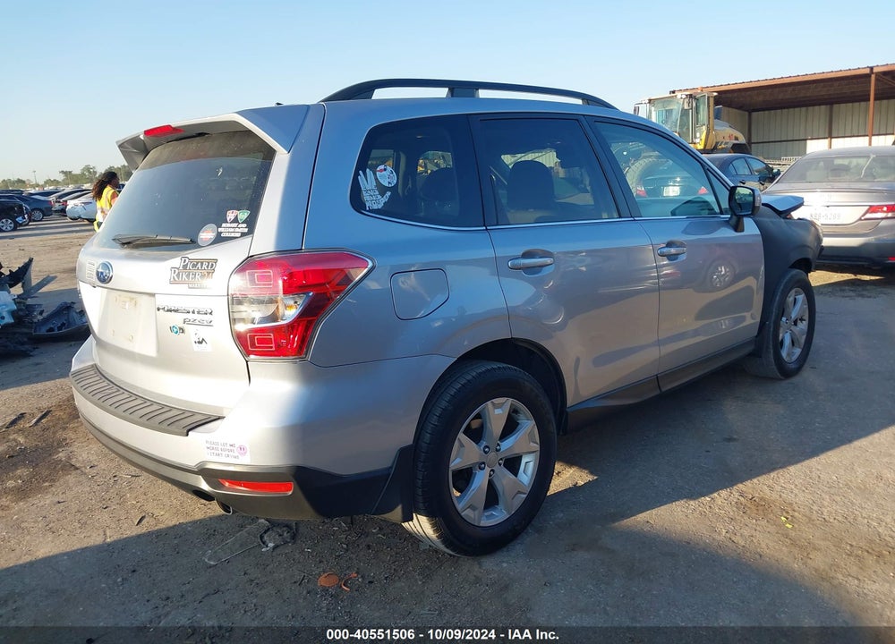 2015 SUBARU FORESTER 2.5I LIMITED VIN: JF2SJAKC5FH511900