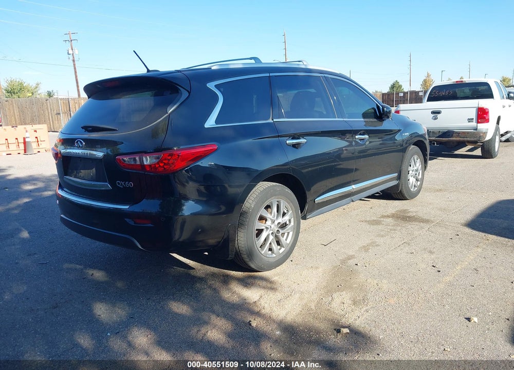 2014 INFINITI QX60 HYBRID VIN: 5N1CL0MMXEC515610