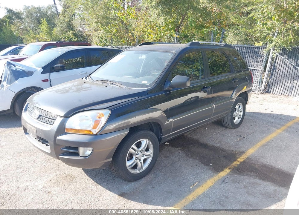 2008 KIA SPORTAGE LX V6 VIN: KNDJF723387533949