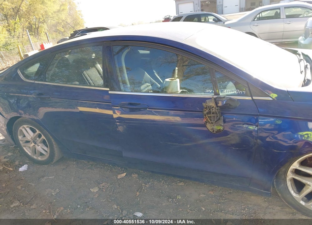 2015 FORD FUSION SE VIN: 3FA6P0H7XFR277163