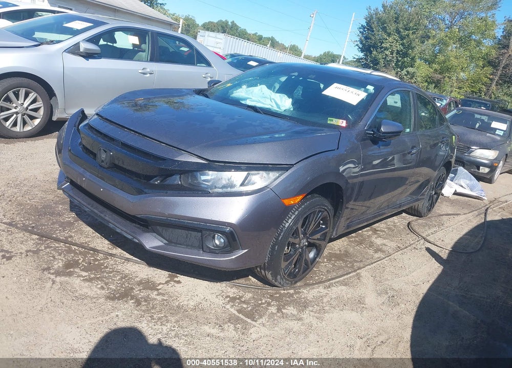 2019 HONDA CIVIC SPORT VIN: 2HGFC2F83KH529906