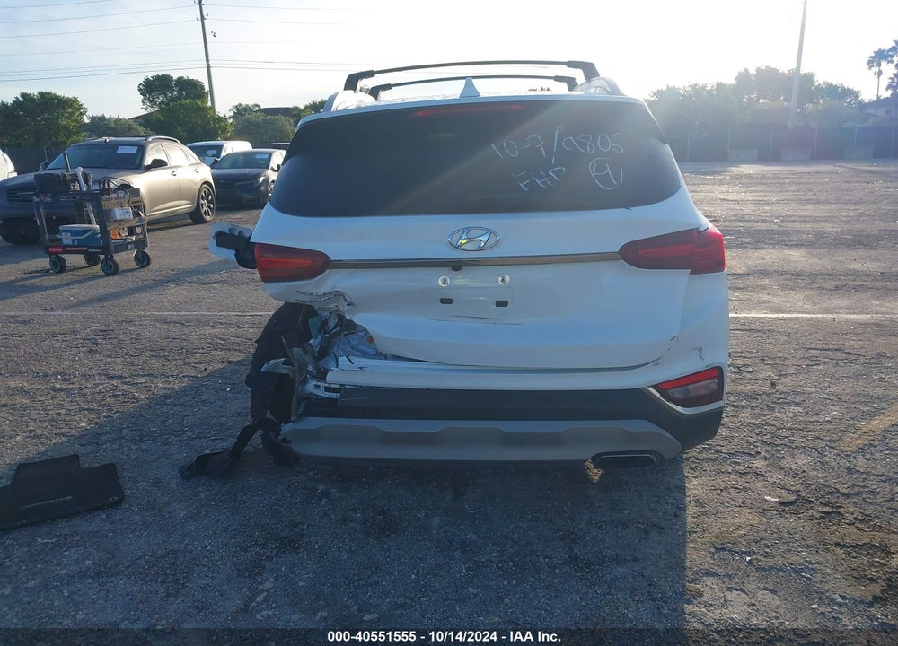 2020 HYUNDAI SANTA FE LIMITED VIN: 5NMS53AD4LH289806