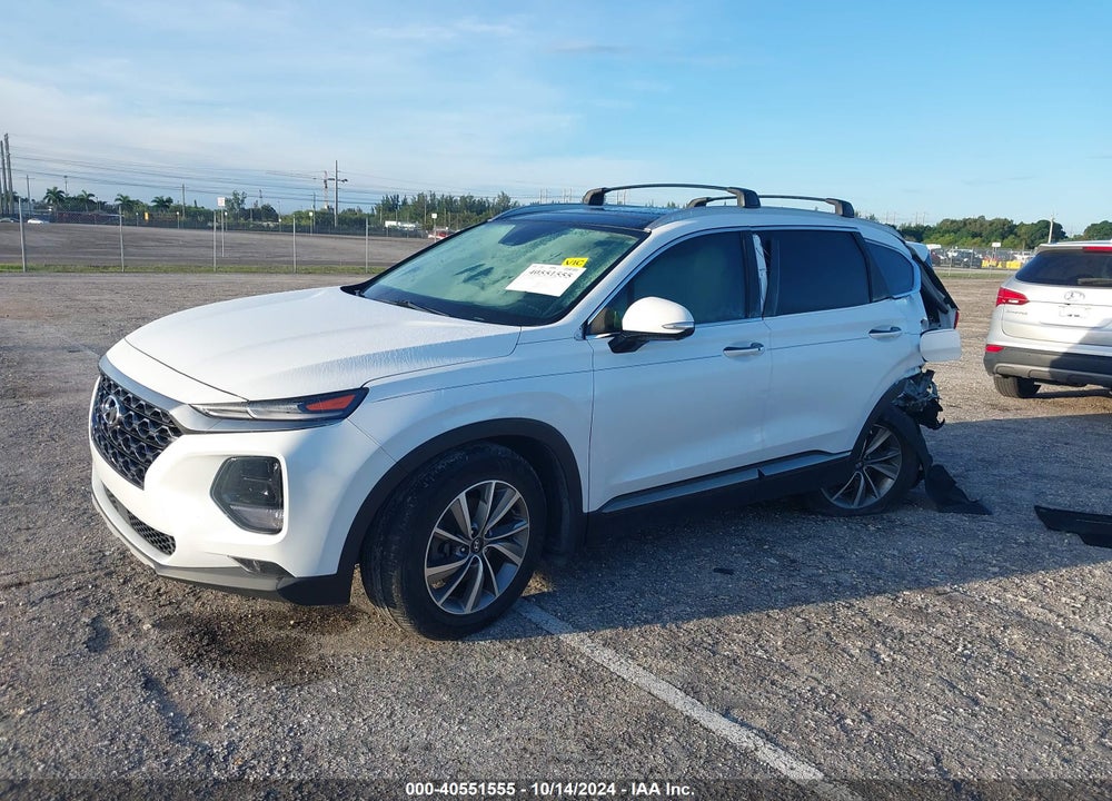 2020 HYUNDAI SANTA FE LIMITED VIN: 5NMS53AD4LH289806