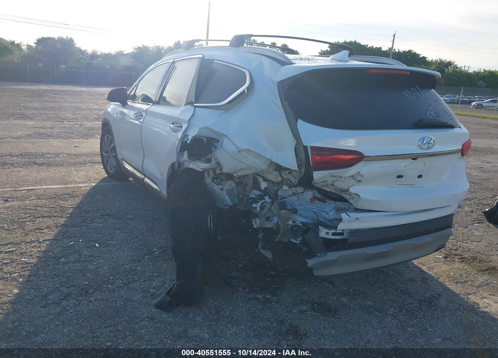 2020 HYUNDAI SANTA FE LIMITED VIN: 5NMS53AD4LH289806