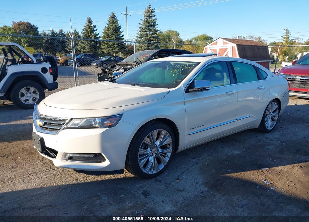 2014 CHEVROLET IMPALA 2LZ VIN: 2G1155S36E9278238