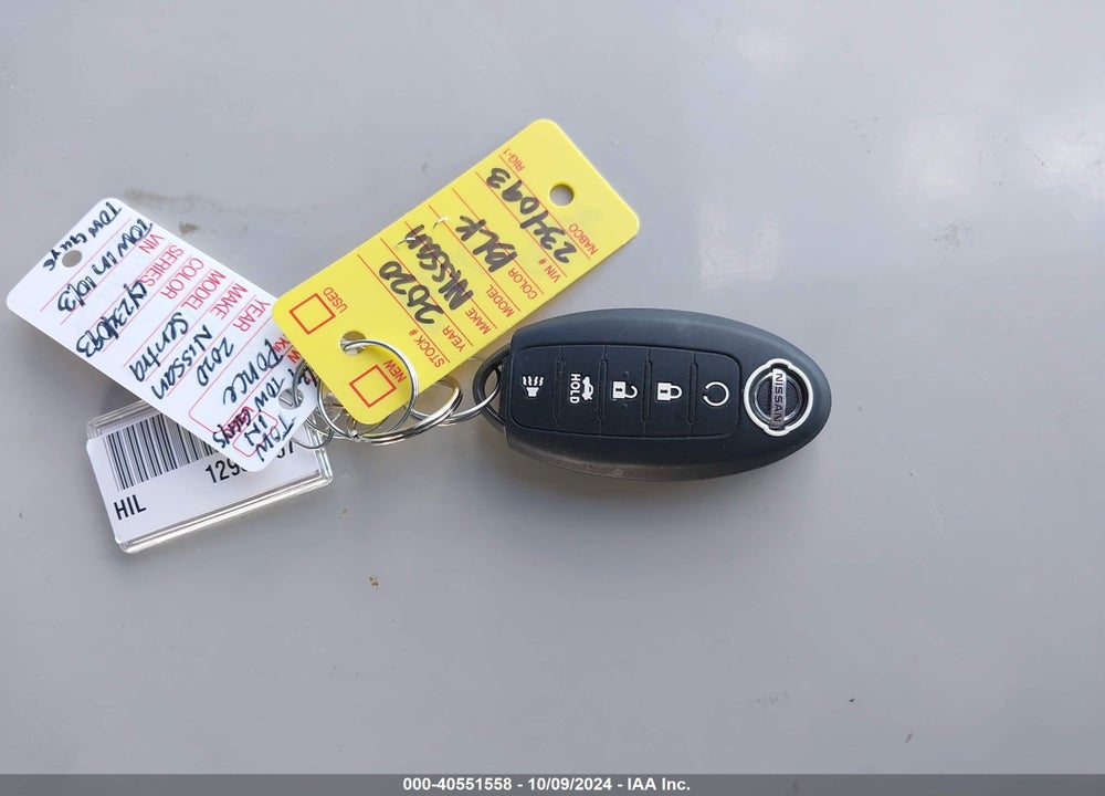 2020 NISSAN SENTRA SV XTRONIC CVT VIN: 3N1AB8CV4LY234093