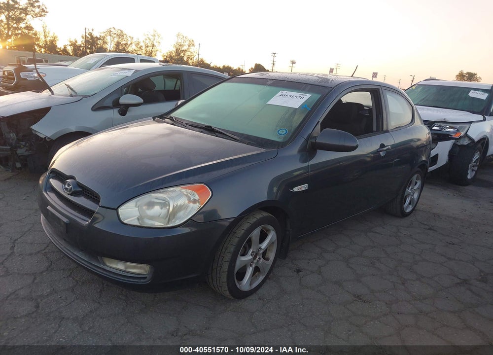 2007 HYUNDAI ACCENT SE VIN: KMHCN36C97U020179