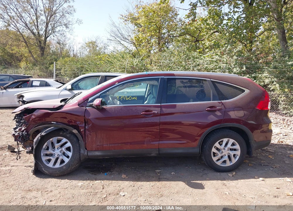 2015 HONDA CR-V EX-L VIN: 2HKRM4H76FH603874