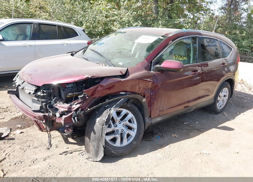 2015 HONDA CR-V EX-L VIN: 2HKRM4H76FH603874