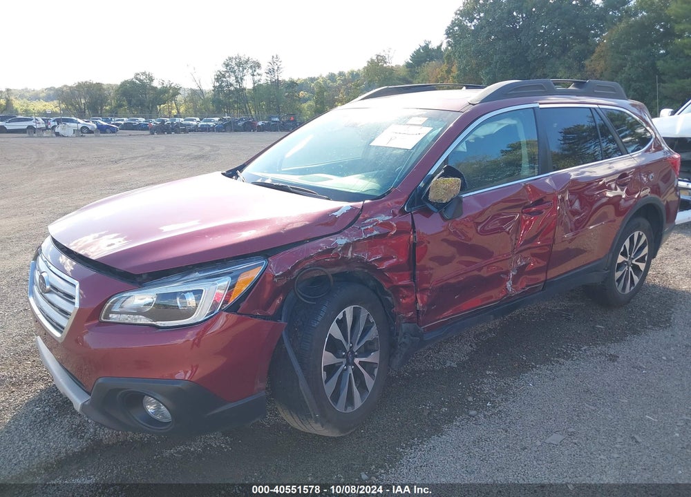2016 SUBARU OUTBACK 3.6R LIMITED VIN: 4S4BSENC8G3350452