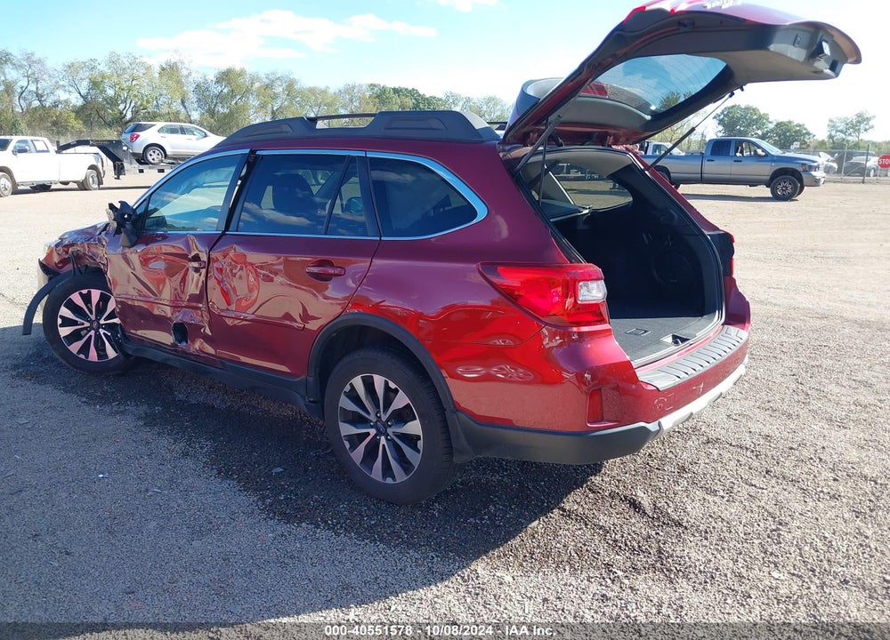 2016 SUBARU OUTBACK 3.6R LIMITED VIN: 4S4BSENC8G3350452