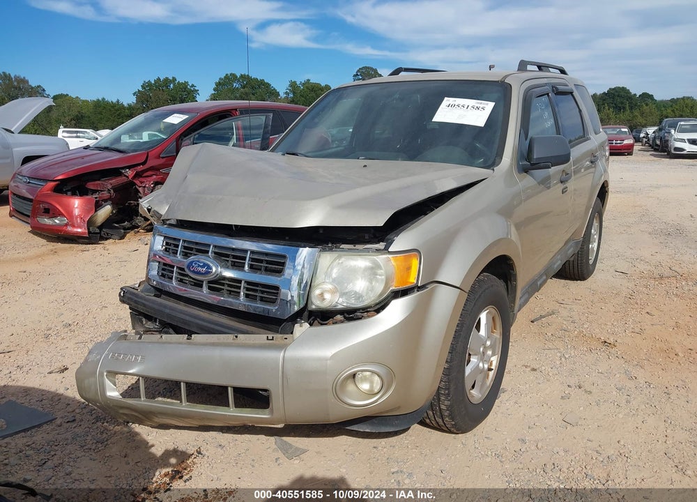 2010 FORD ESCAPE XLT VIN: 1FMCU0DG8AKC44134