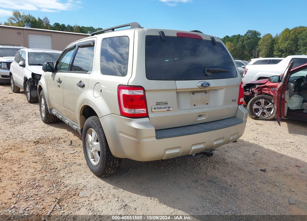 2010 FORD ESCAPE XLT VIN: 1FMCU0DG8AKC44134