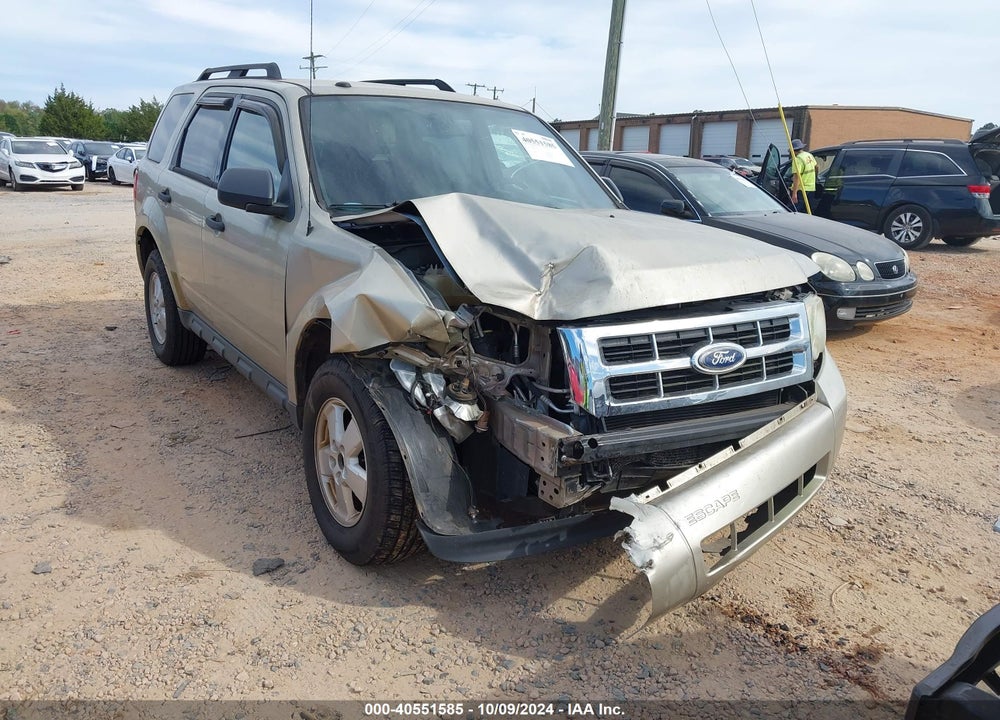 2010 FORD ESCAPE XLT VIN: 1FMCU0DG8AKC44134
