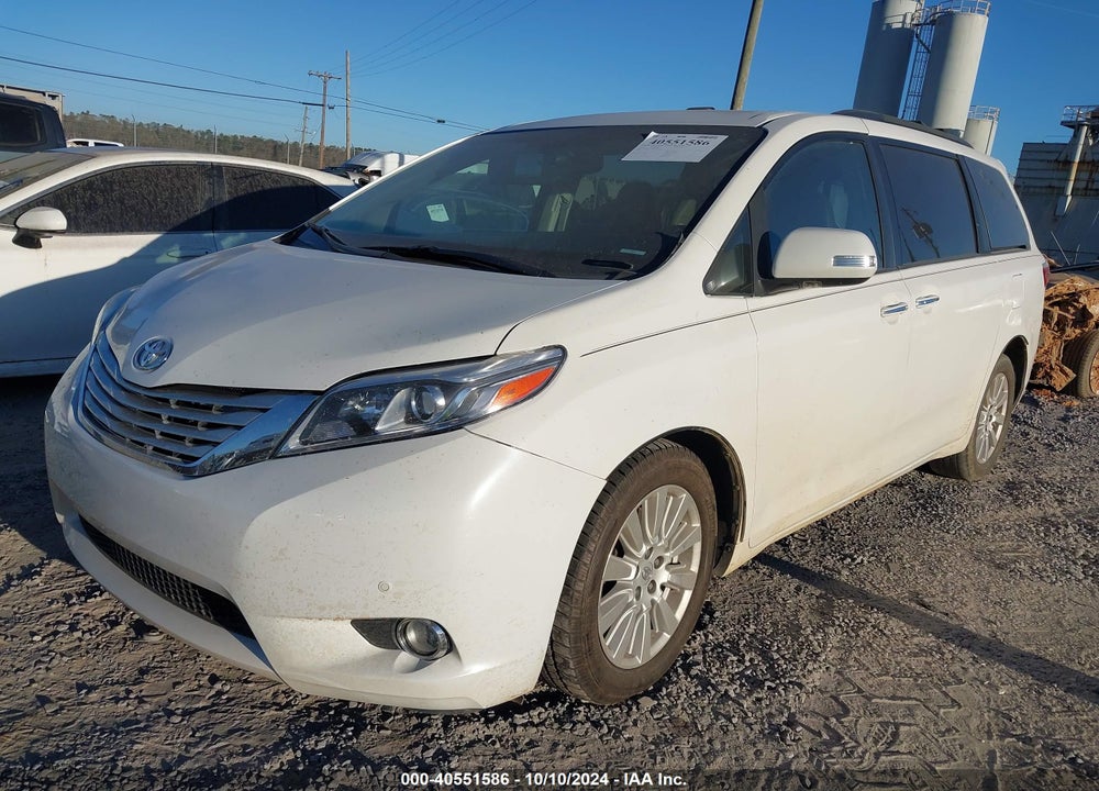 2017 TOYOTA SIENNA LIMITED PREMIUM 7 PASSENGER VIN: 5TDYZ3DC6HS900442
