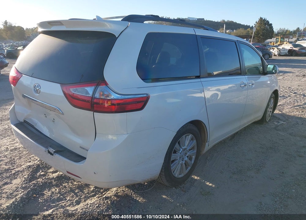 2017 TOYOTA SIENNA LIMITED PREMIUM 7 PASSENGER VIN: 5TDYZ3DC6HS900442