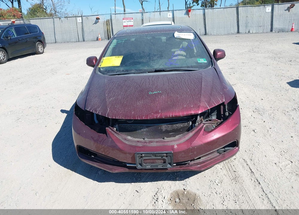 2013 HONDA CIVIC EX VIN: 19XFB2F84DE274683