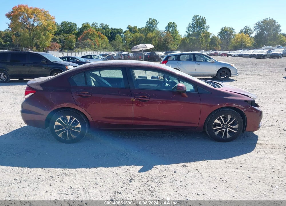 2013 HONDA CIVIC EX VIN: 19XFB2F84DE274683