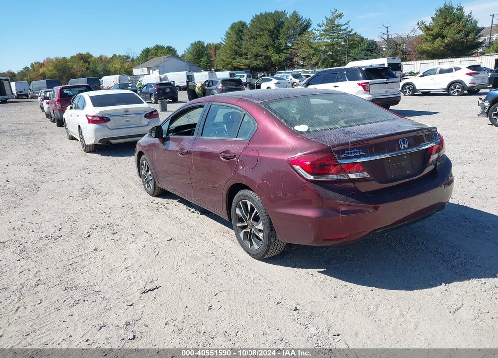 2013 HONDA CIVIC EX VIN: 19XFB2F84DE274683