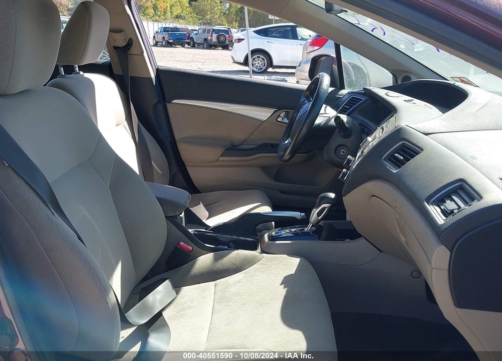 2013 HONDA CIVIC EX VIN: 19XFB2F84DE274683