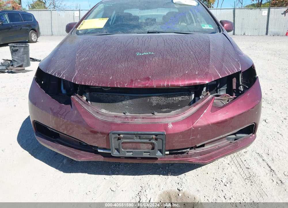2013 HONDA CIVIC EX VIN: 19XFB2F84DE274683